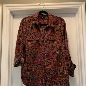 Womans long sleeve dress shirt